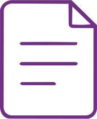 Documento con líneas de texto